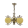 Rare Art Deco Chandelier, 1920s