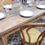 Oak farmhouse table