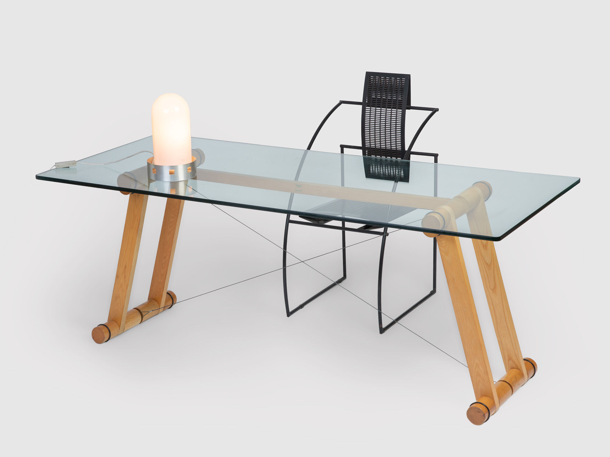 Dining table / desk TESO by Superstudio for Giovanetti, Italy, 1980s