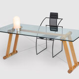 Dining table / desk TESO by Superstudio for Giovanetti, Italy, 1980s