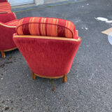 Ensemble canapé et fauteuil