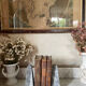 pair of obelisk bookends in marble Art Deco style