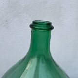 Large green glass lady Jeanne