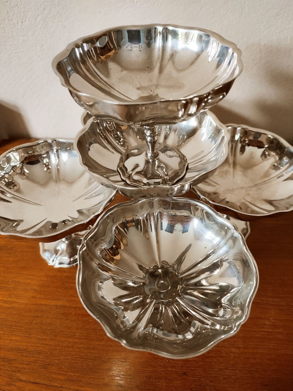 6 stainless steel dessert cups