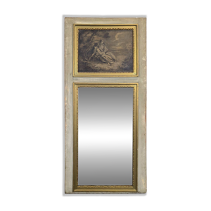 Trumeau rechampi à décor