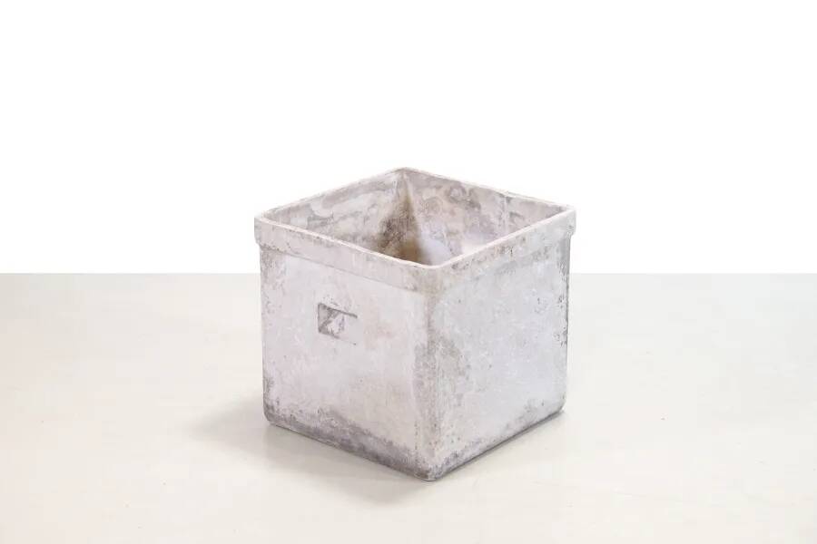 Square Willy Guhl planters for Eternit