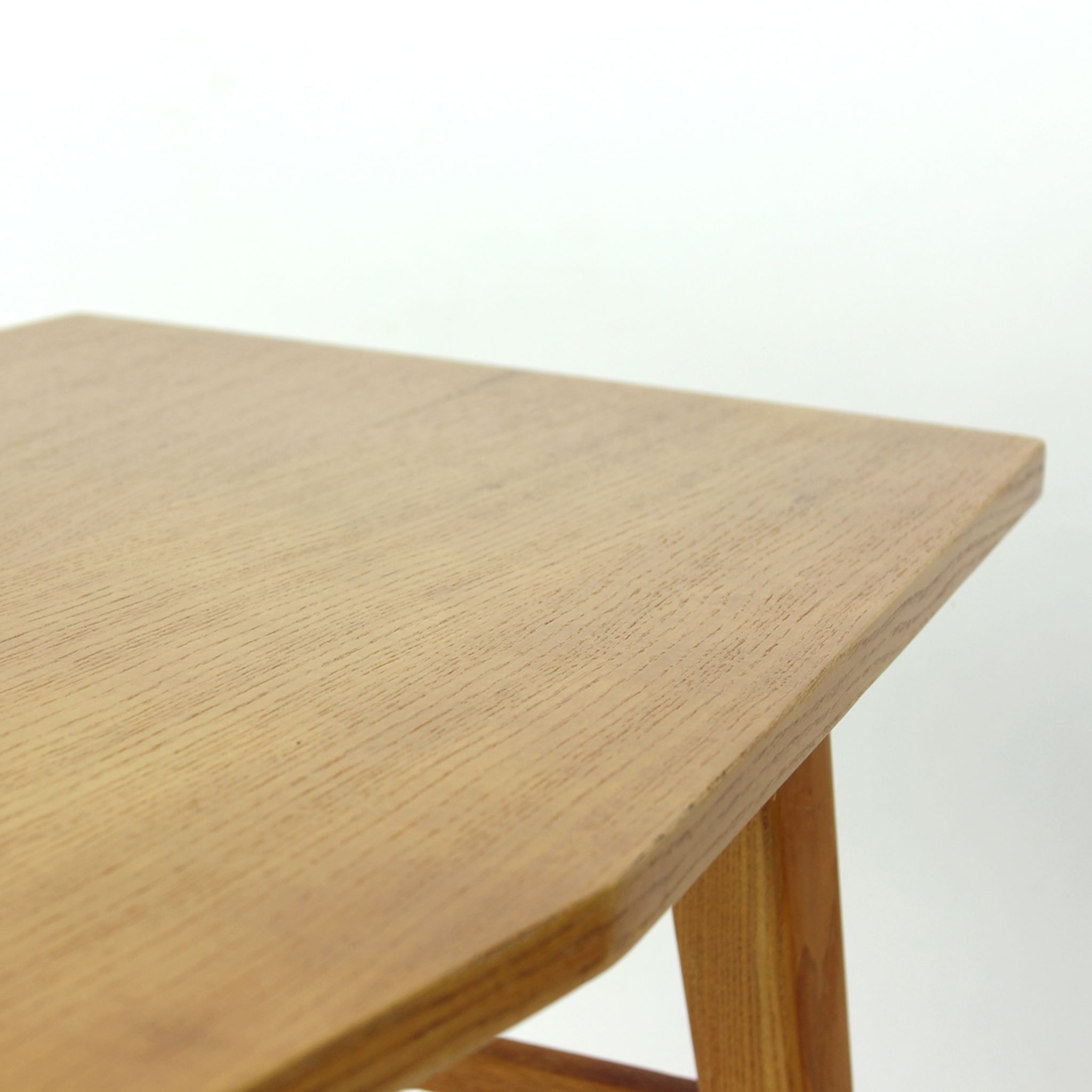 Mid Century Coffee Table In Oak, Czechoslovakia 1960s