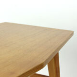 Mid Century Coffee Table In Oak, Czechoslovakia 1960s