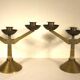 Pair of Arts and Crafts candlesticks