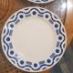 Set of 5 plates Badonviller model Azur