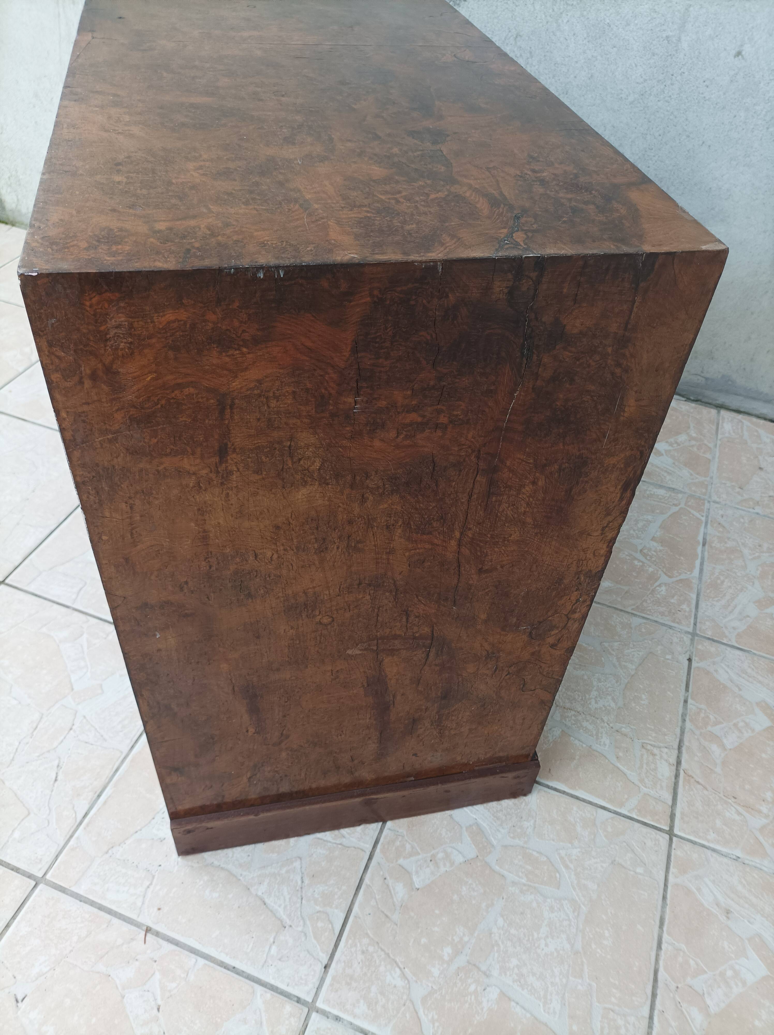 Meuble de métier 10 tiroirs en noyer