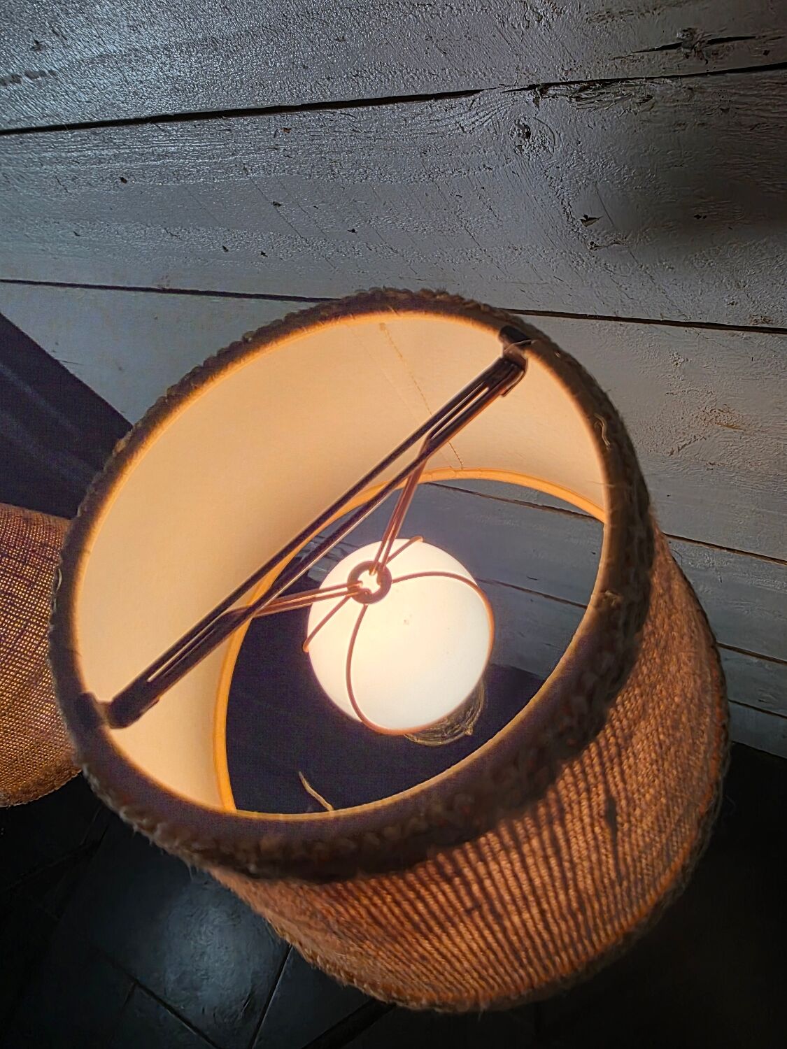 1960s tripod floor lamp