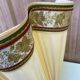Large vintage scalloped lampshade