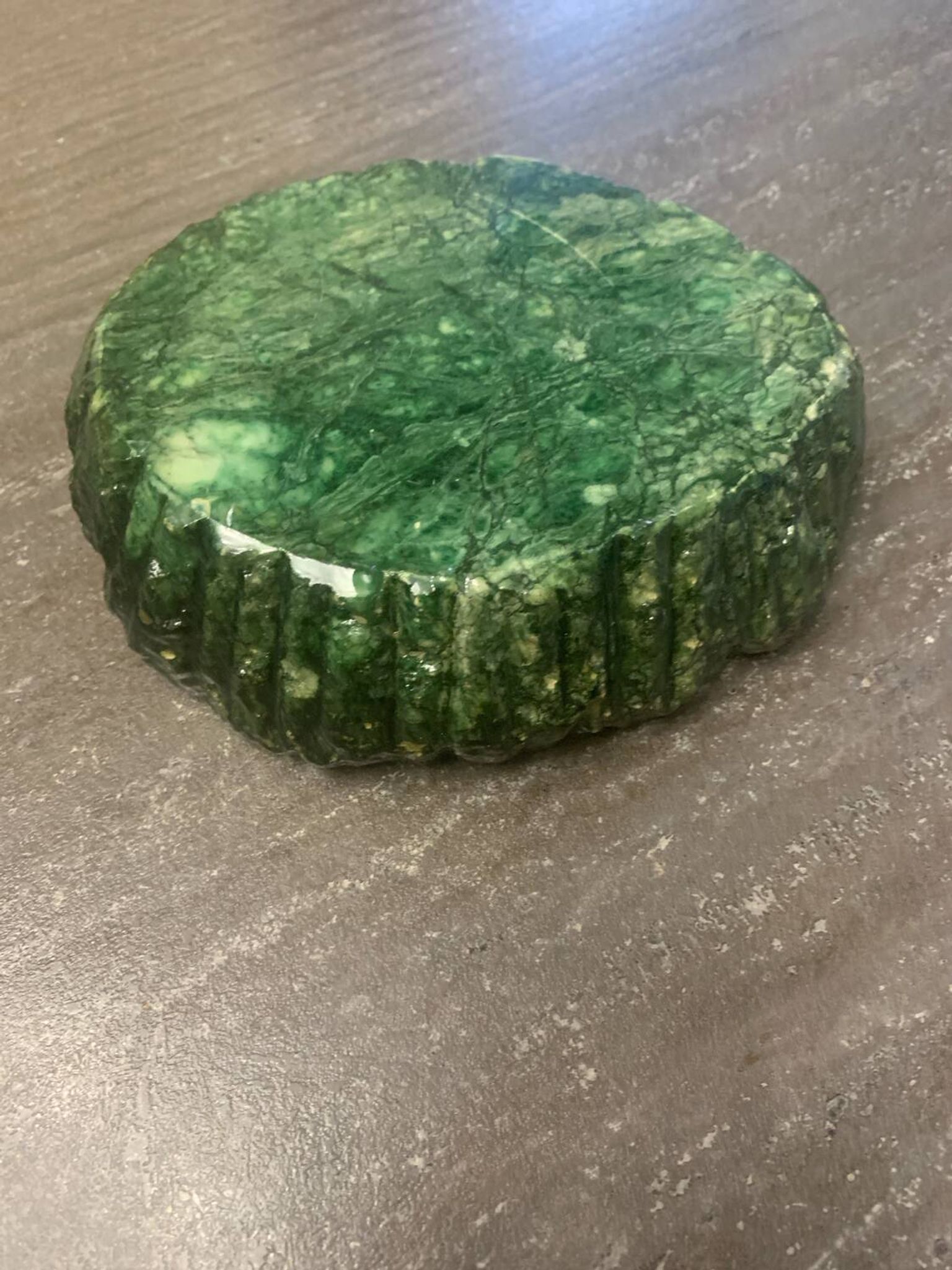 Ashtray, alabaster
