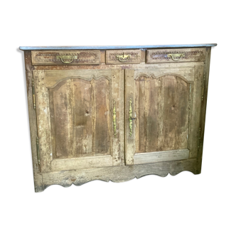 Buffet 18 th raw wood