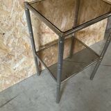 Petite table en verre 30 x 36 cm