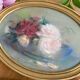 Framed pastel drawing “Roses”