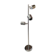 Vintage-style chrome lamppost