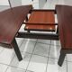 Scandinavian extendable table in vintage rosewood 1970s