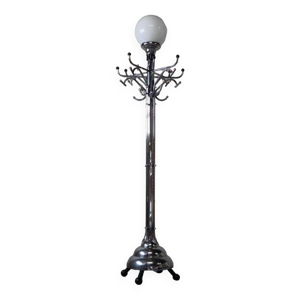 Grand porte-manteau/lampe - pied