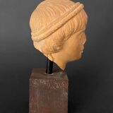 Antique plaster sculpture Marcus Annius Verus Caesar