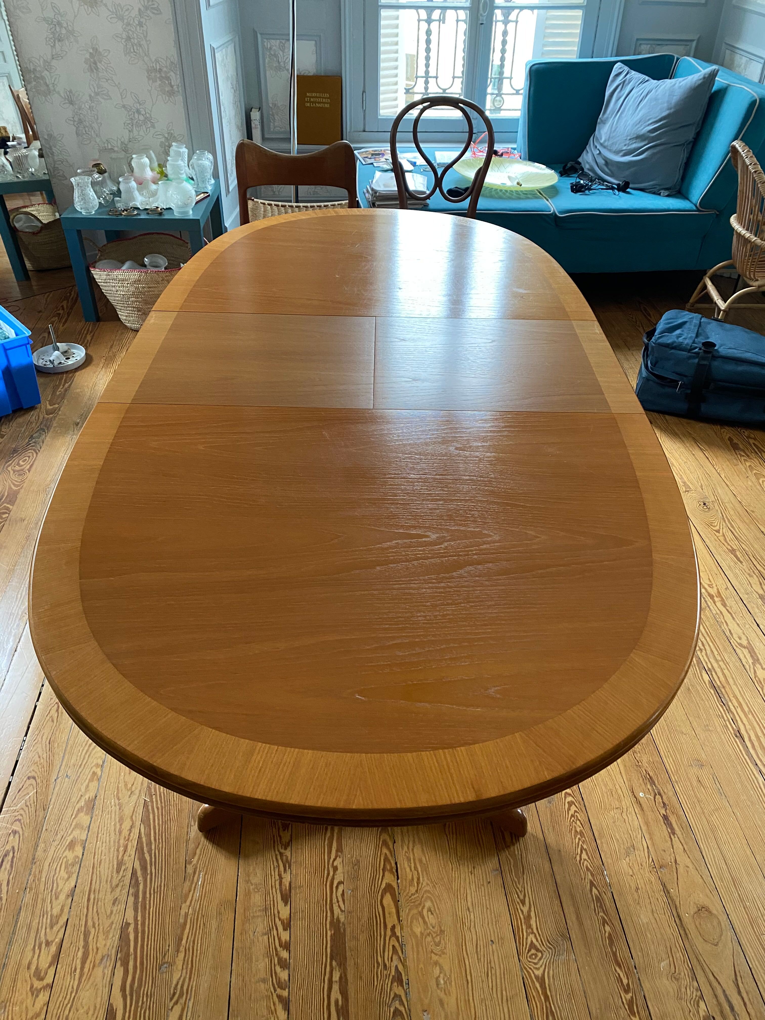 Mid-century teak dining table William Laurence