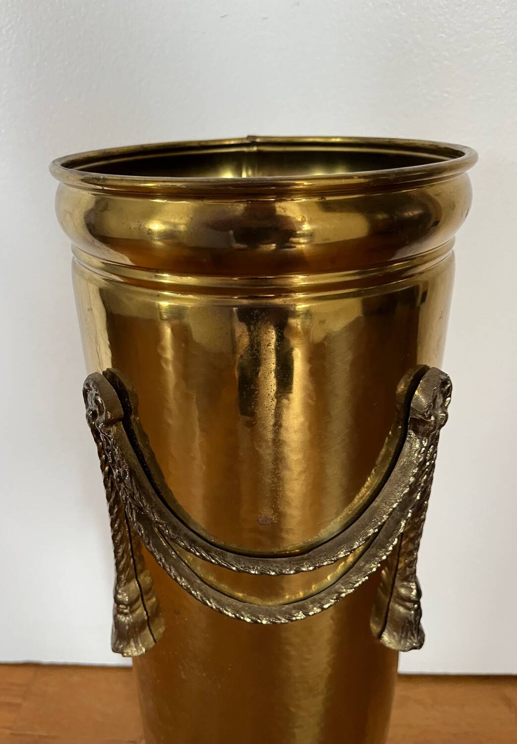 Copper umbrella stand