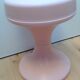 Powder pink / vintage 60s-70s tam tam stool