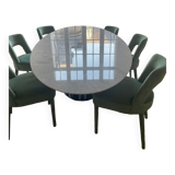Marble table drunk rock bobois