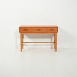 Swedish entryway cabinet in teak and oak