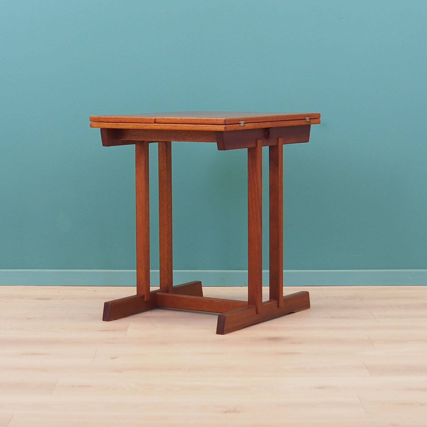 Mahogany coffee table, Danish design, 1970s, production: Denmark