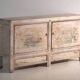 Antique white wooden sideboard (circa 1870)
