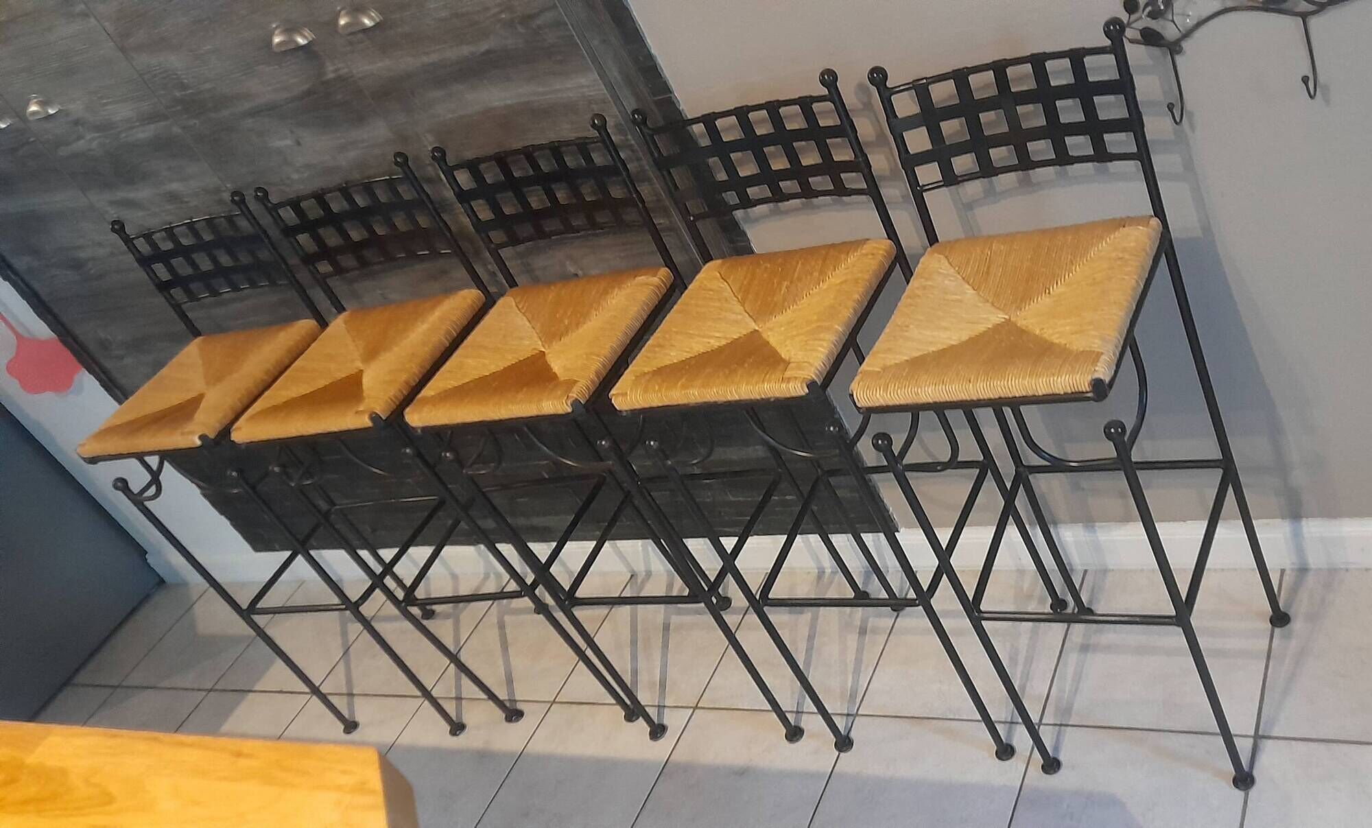 High kitchen stool