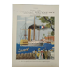 Publicité papier cognac Hennesy  illustration bateau  vapeurs issue revue 1937