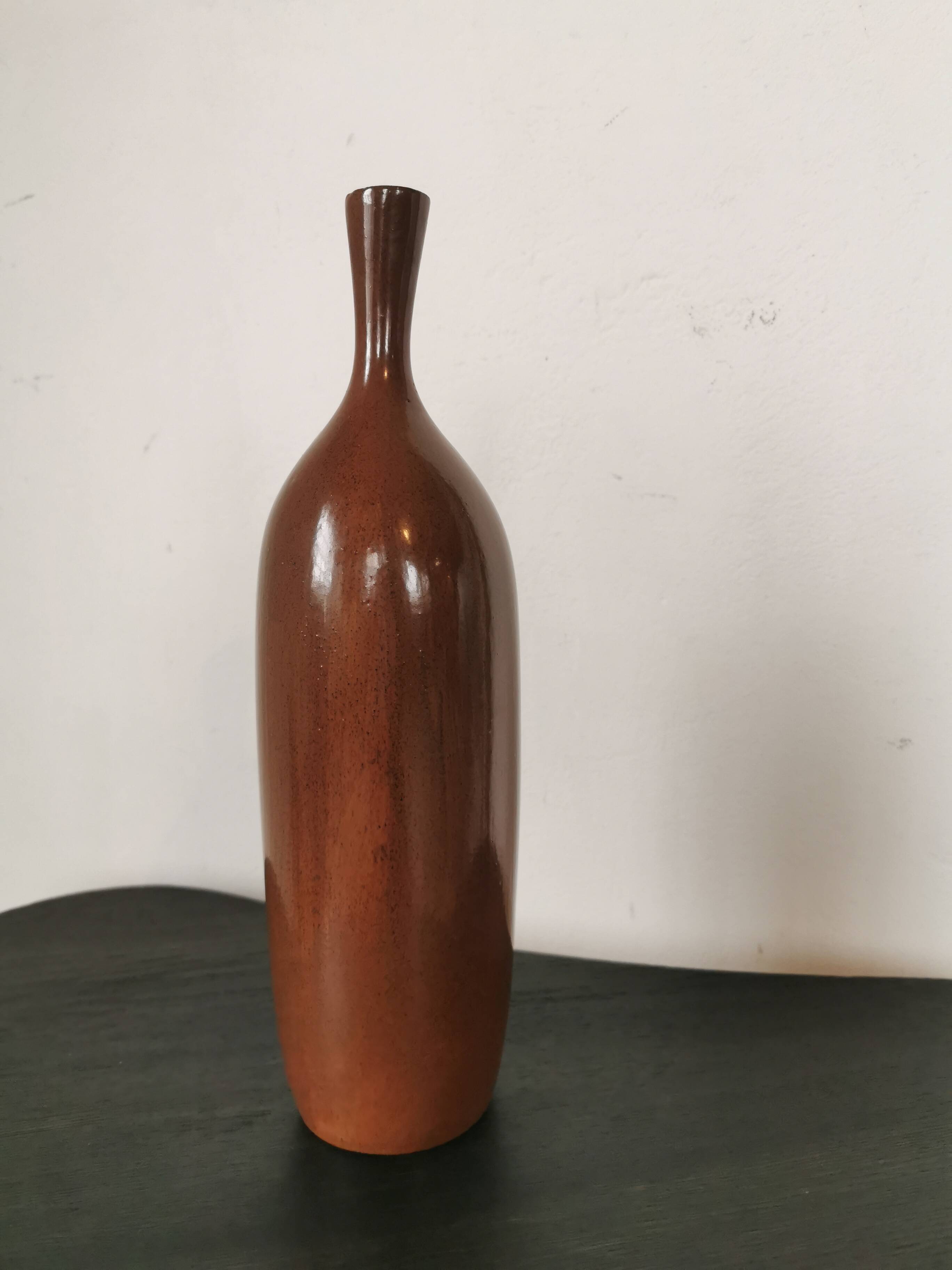 Jean Payen ceramic bottle vase