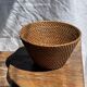 Panier rond en rotin artisanal indonésien D25 H14