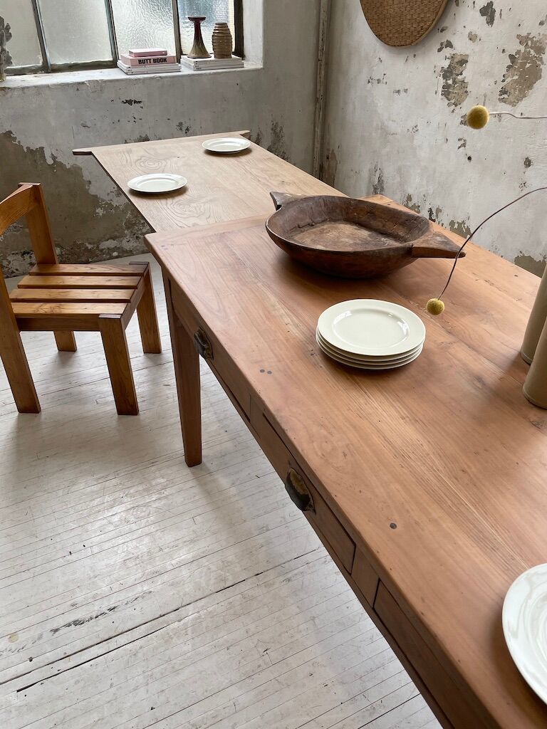 Cherry farm table - oak 2m60