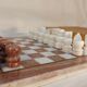 Marble chess from the 60s - Provenance Turkey