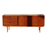 Enfilade vintage Nathan en teck (183cm) – style scandinave