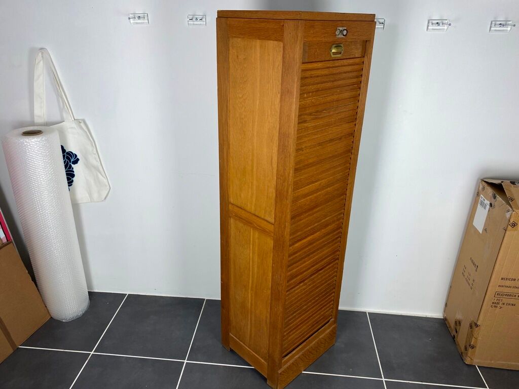 1950 Oak Curtain Binder Furniture