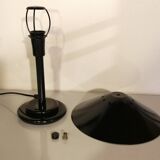 Vintage Aluminor metal mushroom desk lamp 1970s