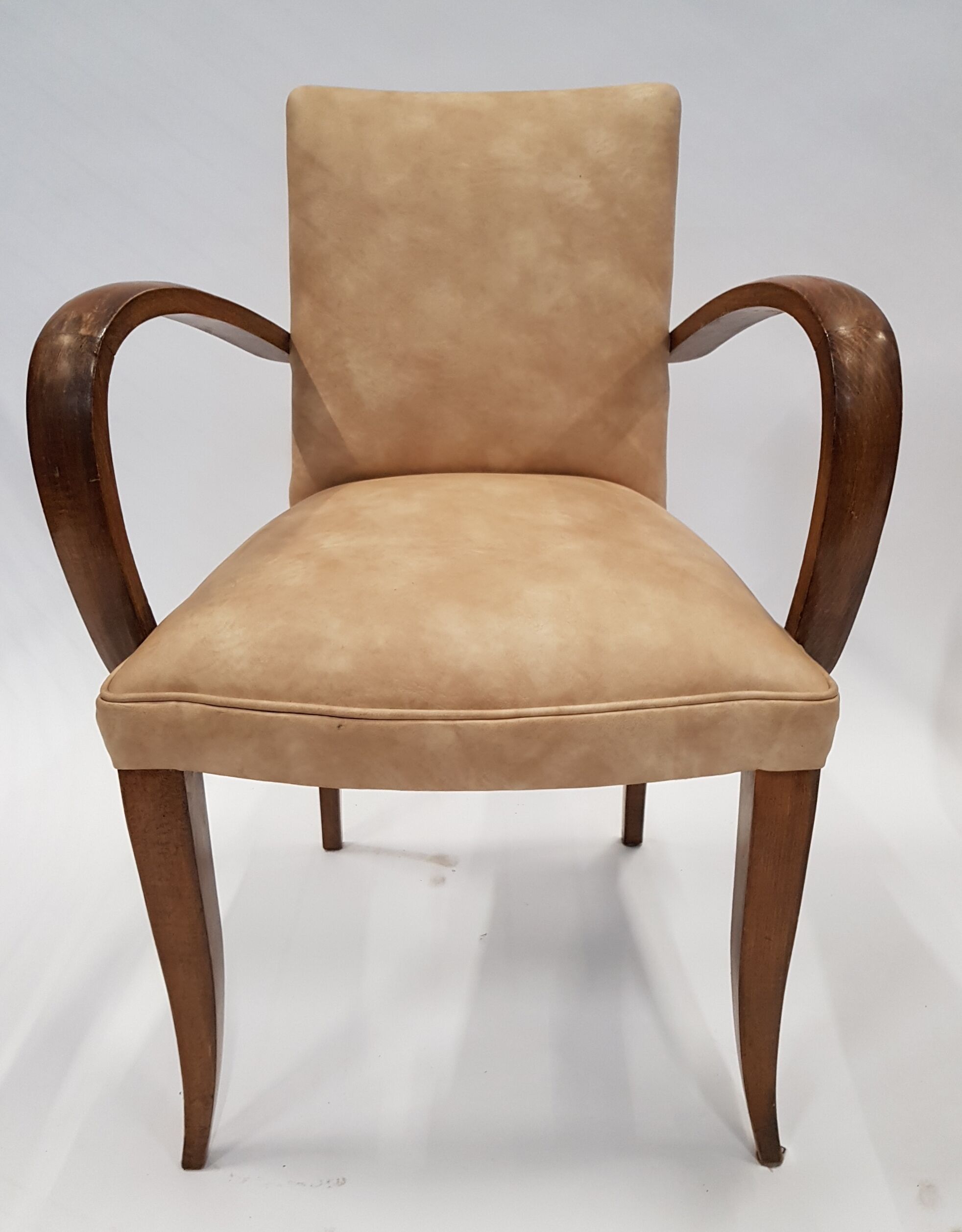 Pair of bridge chairs, 50s