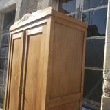 Parisian cabinet art deco raw wood