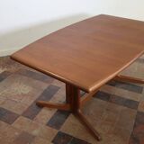 Table dining teak with extensions, Denmark 1960's