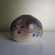 Vase ball décor floral fonck & mateo vallauris