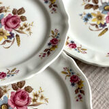 5 dessert plates Orchies Moulin des Loups