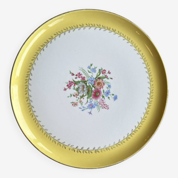 Floral pie dish