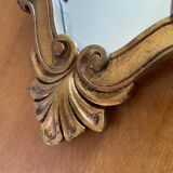 Golden mirror 28x44cm