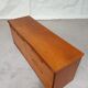 Vtg Mid Century Sideboard Danish Scandinavian Design Media Credenza Retro