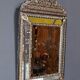 Beaded Mirror in Repoussé Brass, Louis XV style – 2nd part of the 19th century
